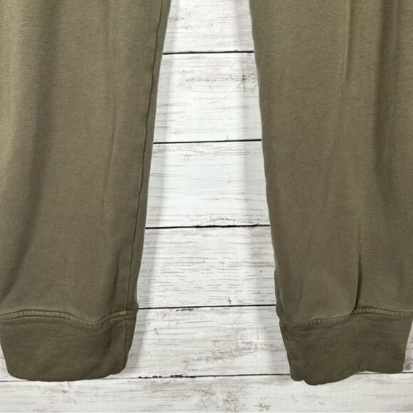 Free People High Elastic Pull Waist  Sweatpants Joggers Olive L - Picture 5 of 7